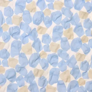 Swatch — Beach Glass Japanese Ripple Lawn — Blue
