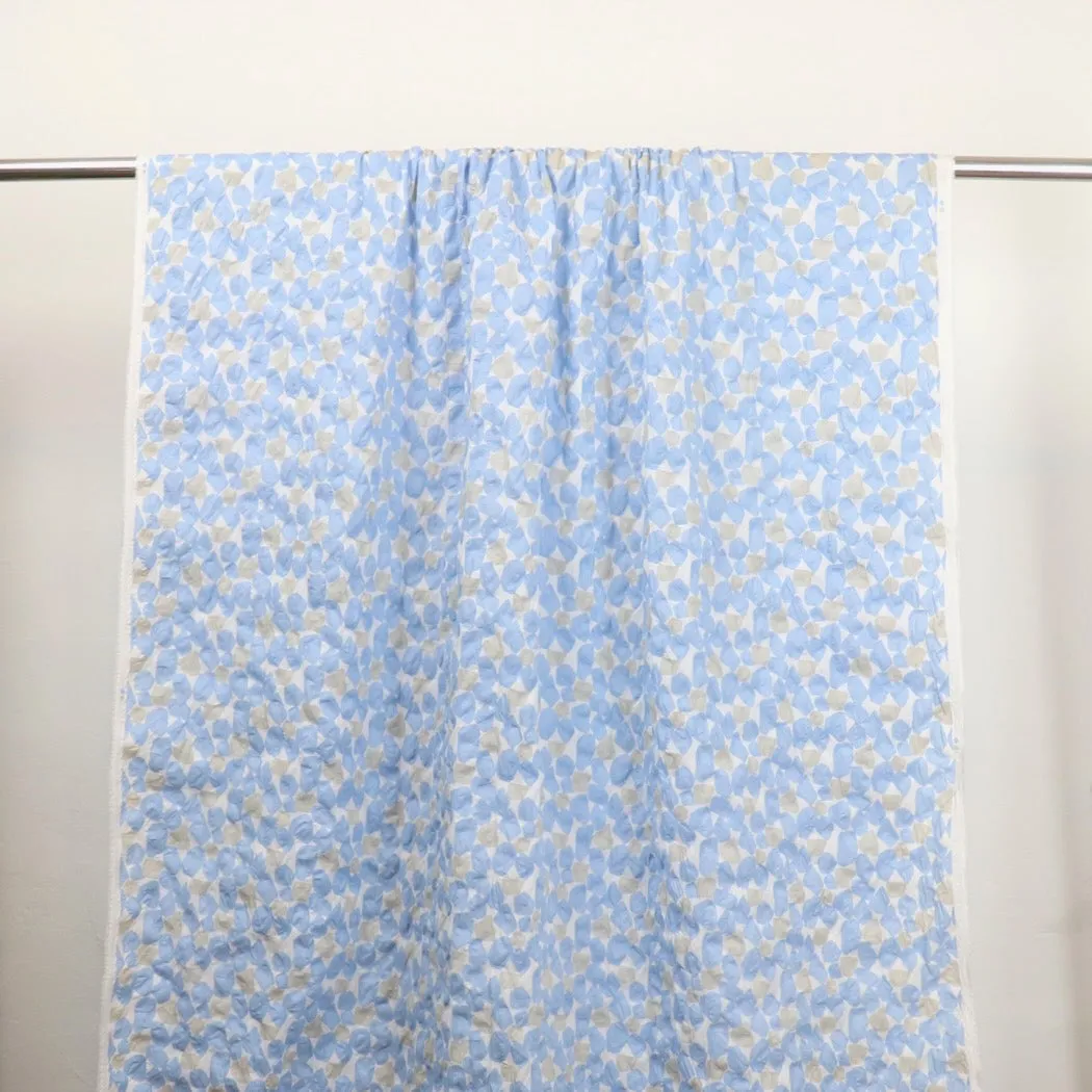 Swatch — Beach Glass Japanese Ripple Lawn — Blue