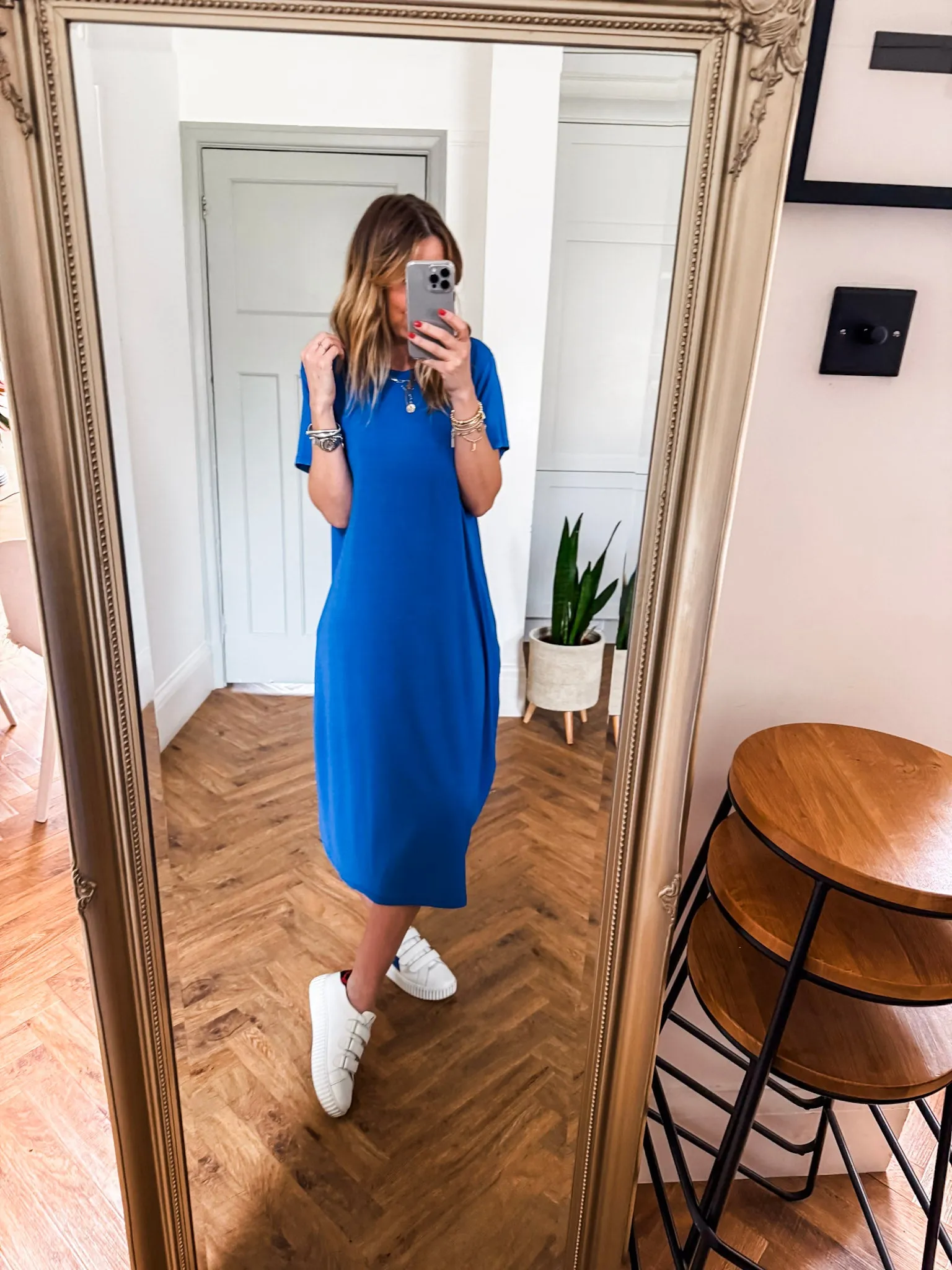 T-Shirt Zip Back Dress