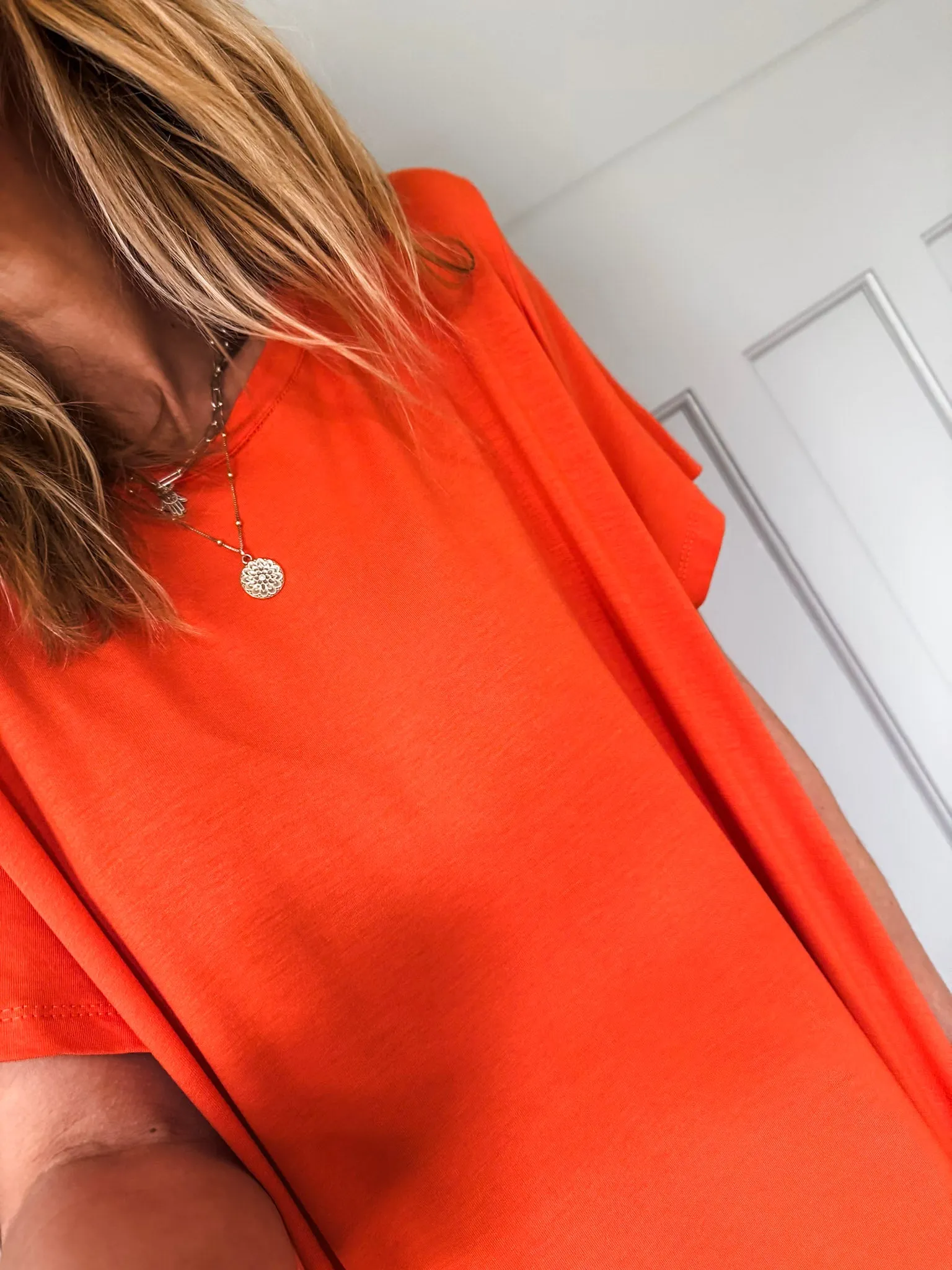 T-Shirt Zip Back Dress