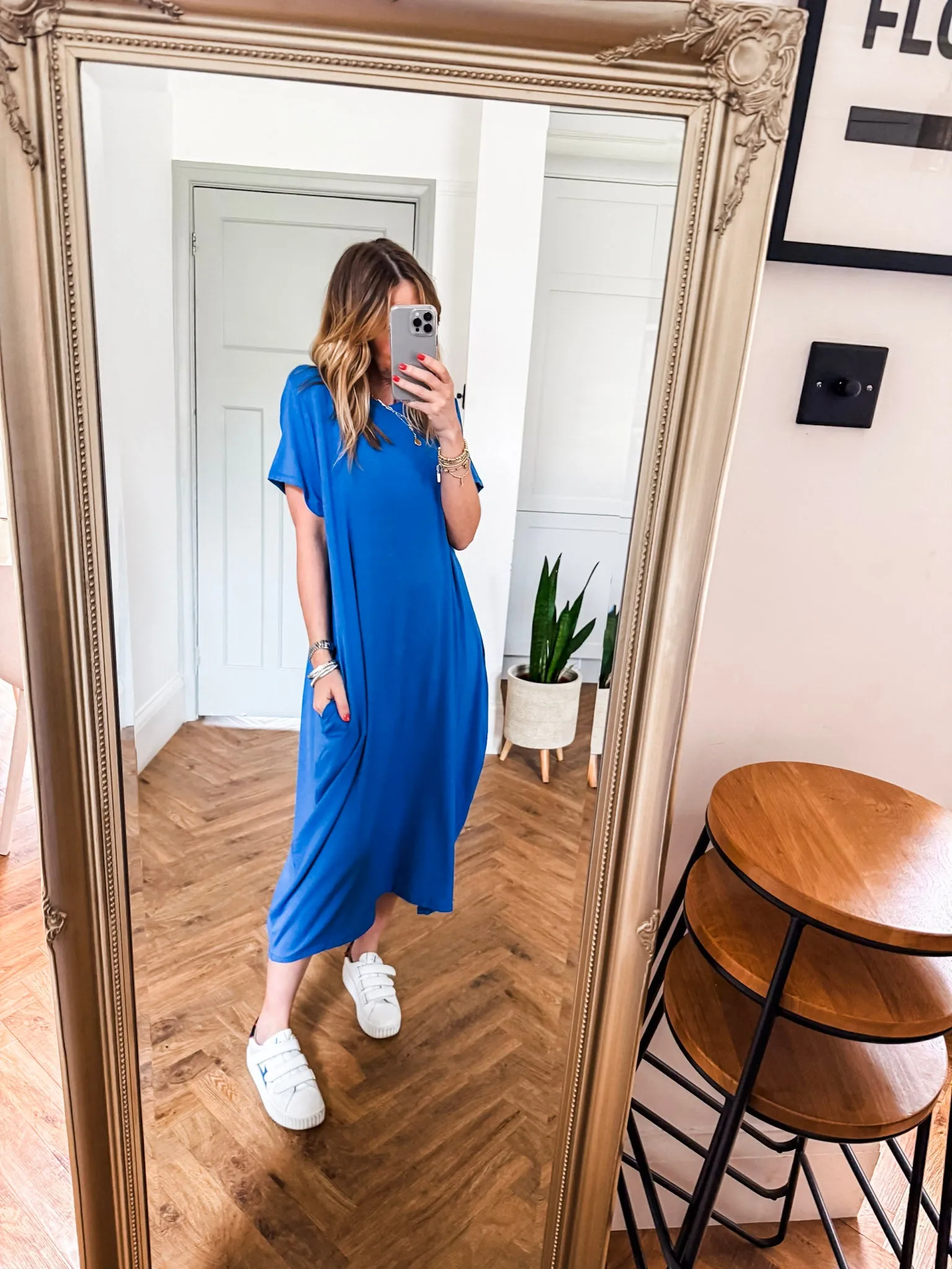 T-Shirt Zip Back Dress