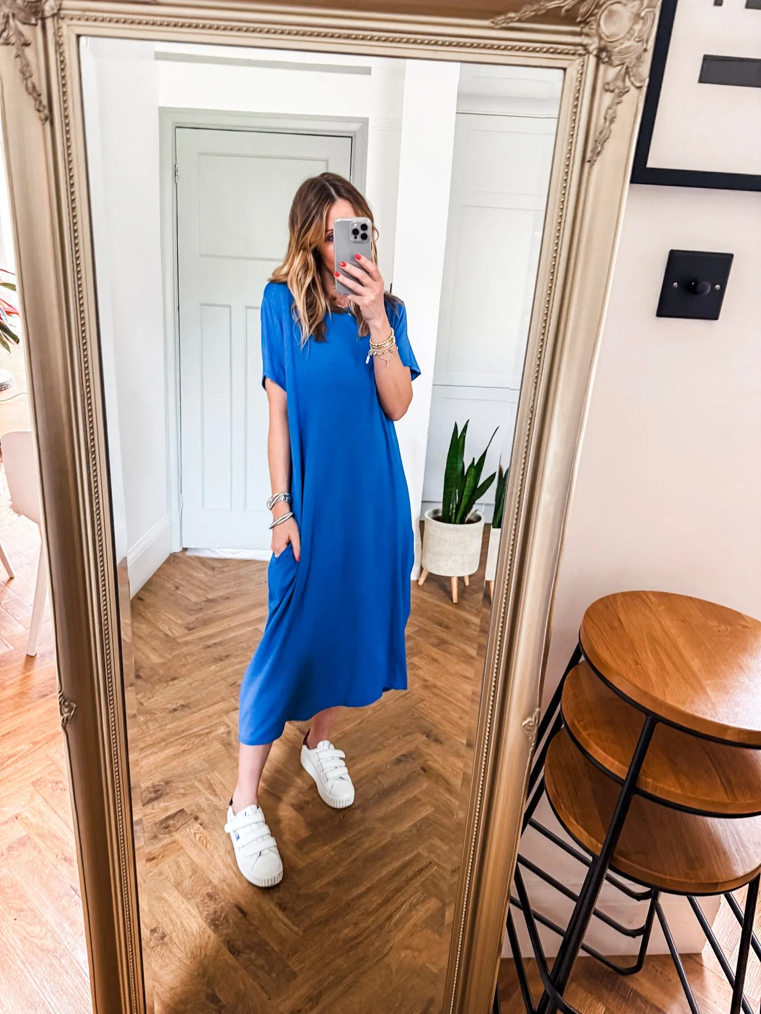 T-Shirt Zip Back Dress