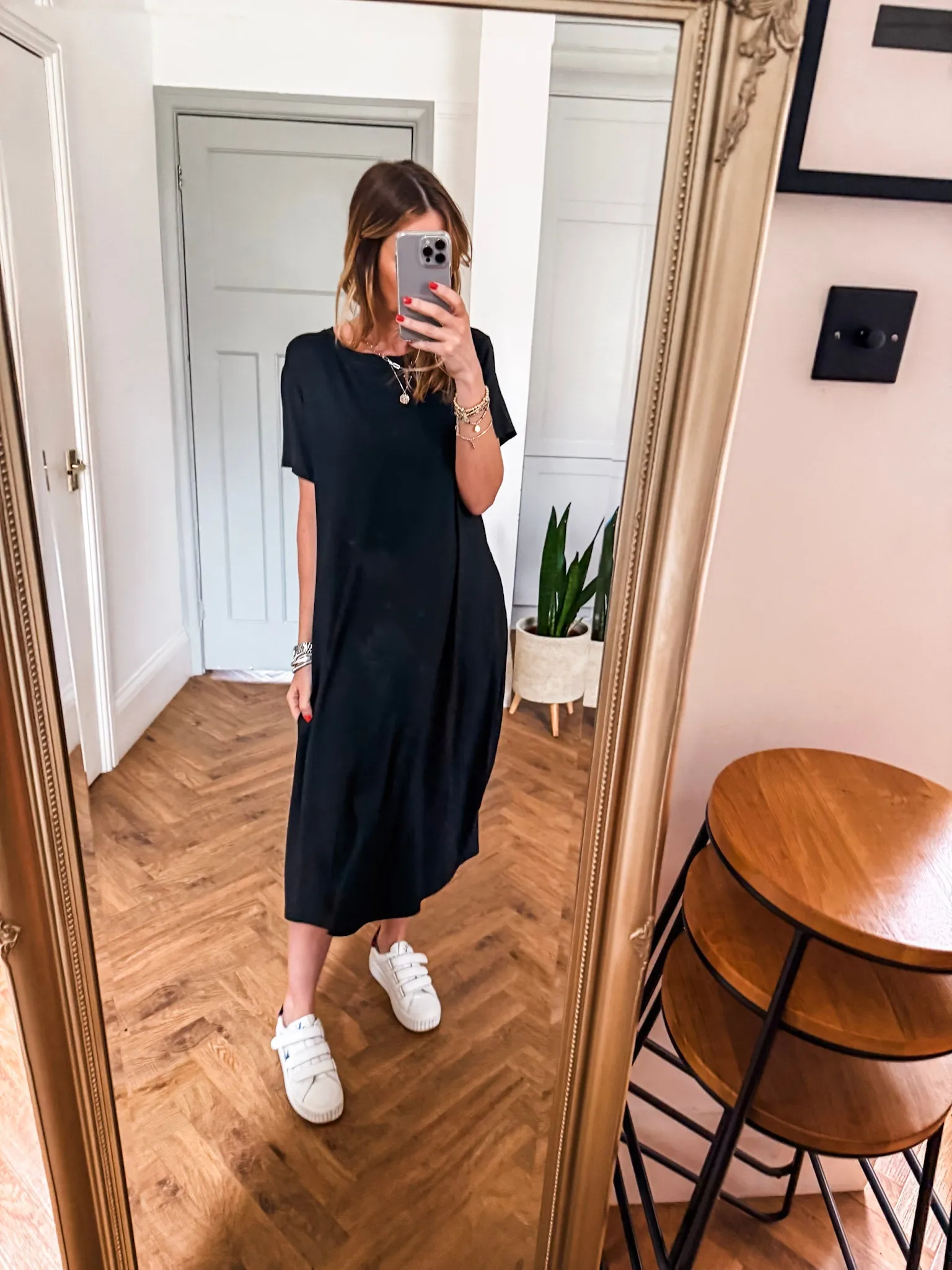 T-Shirt Zip Back Dress