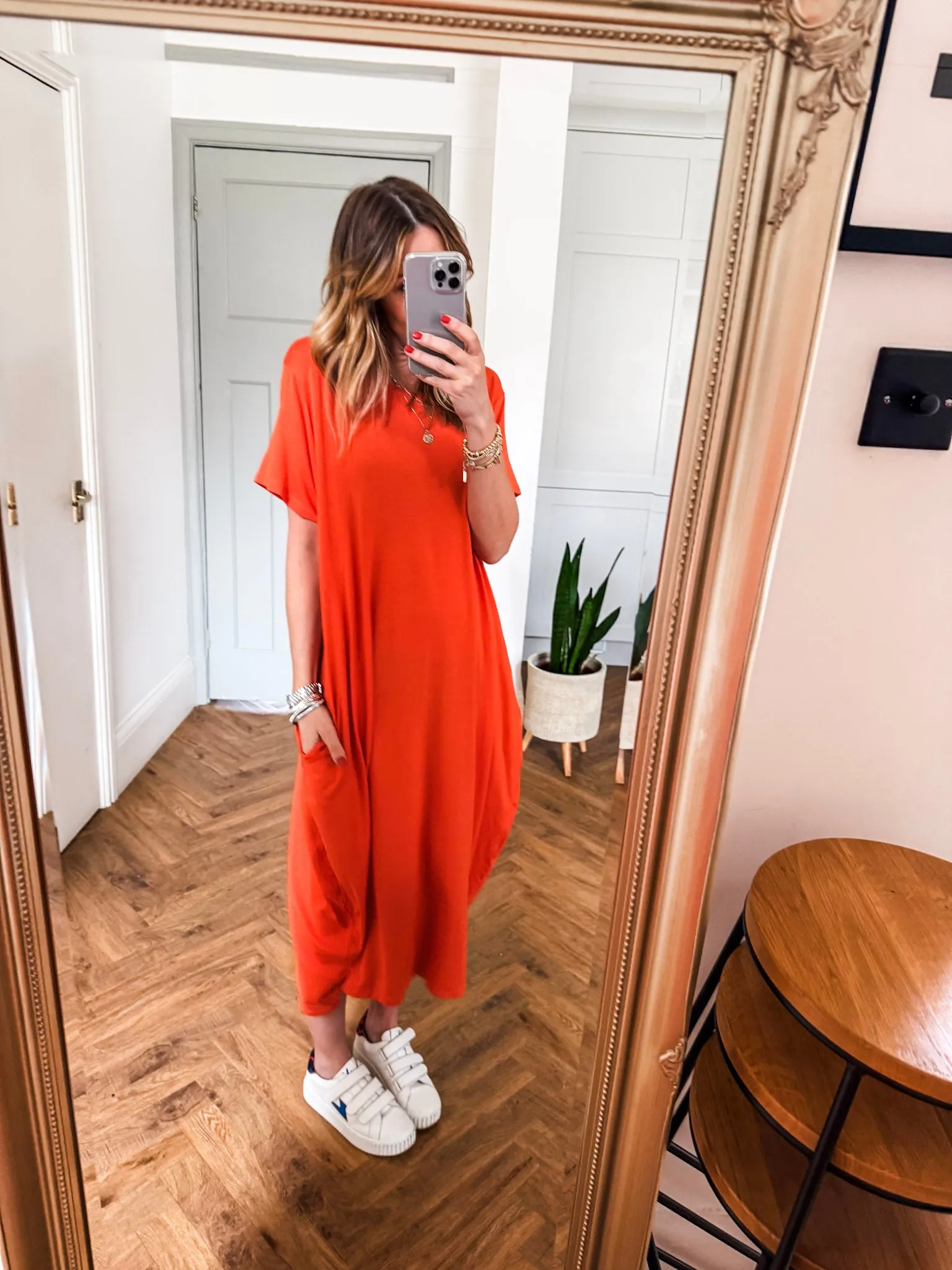 T-Shirt Zip Back Dress