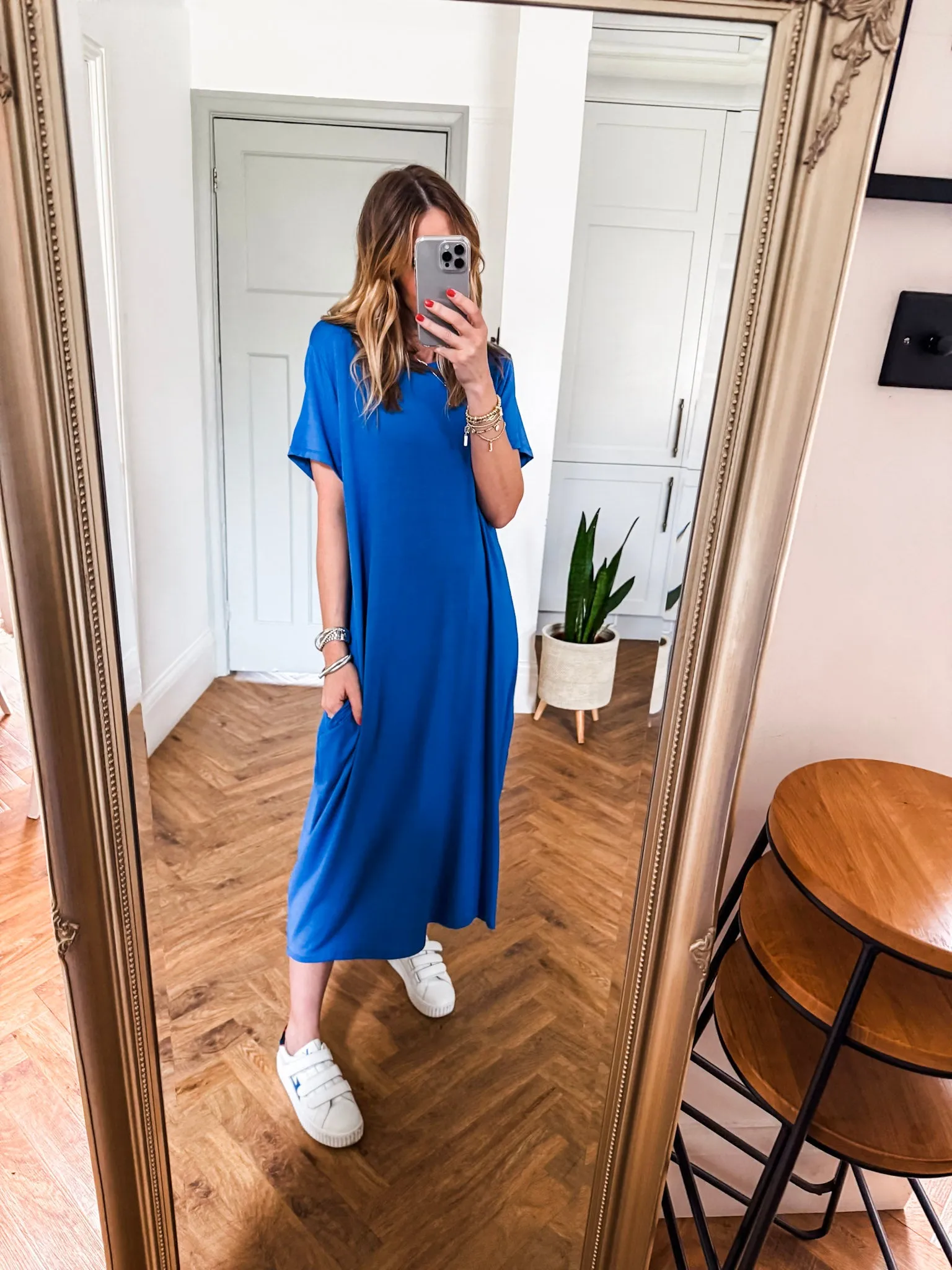 T-Shirt Zip Back Dress
