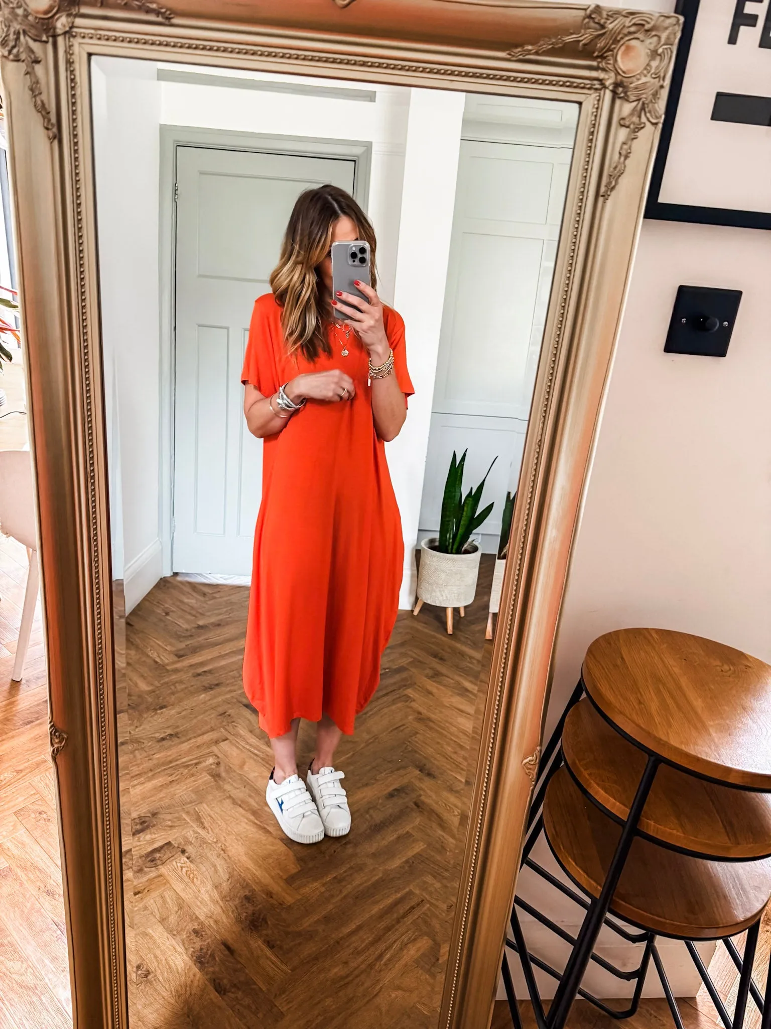 T-Shirt Zip Back Dress