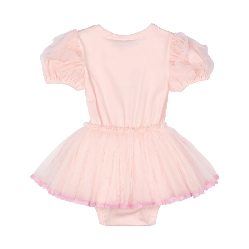 TEDDY BEAR CIRCUS TUTU ONESIE DRESS