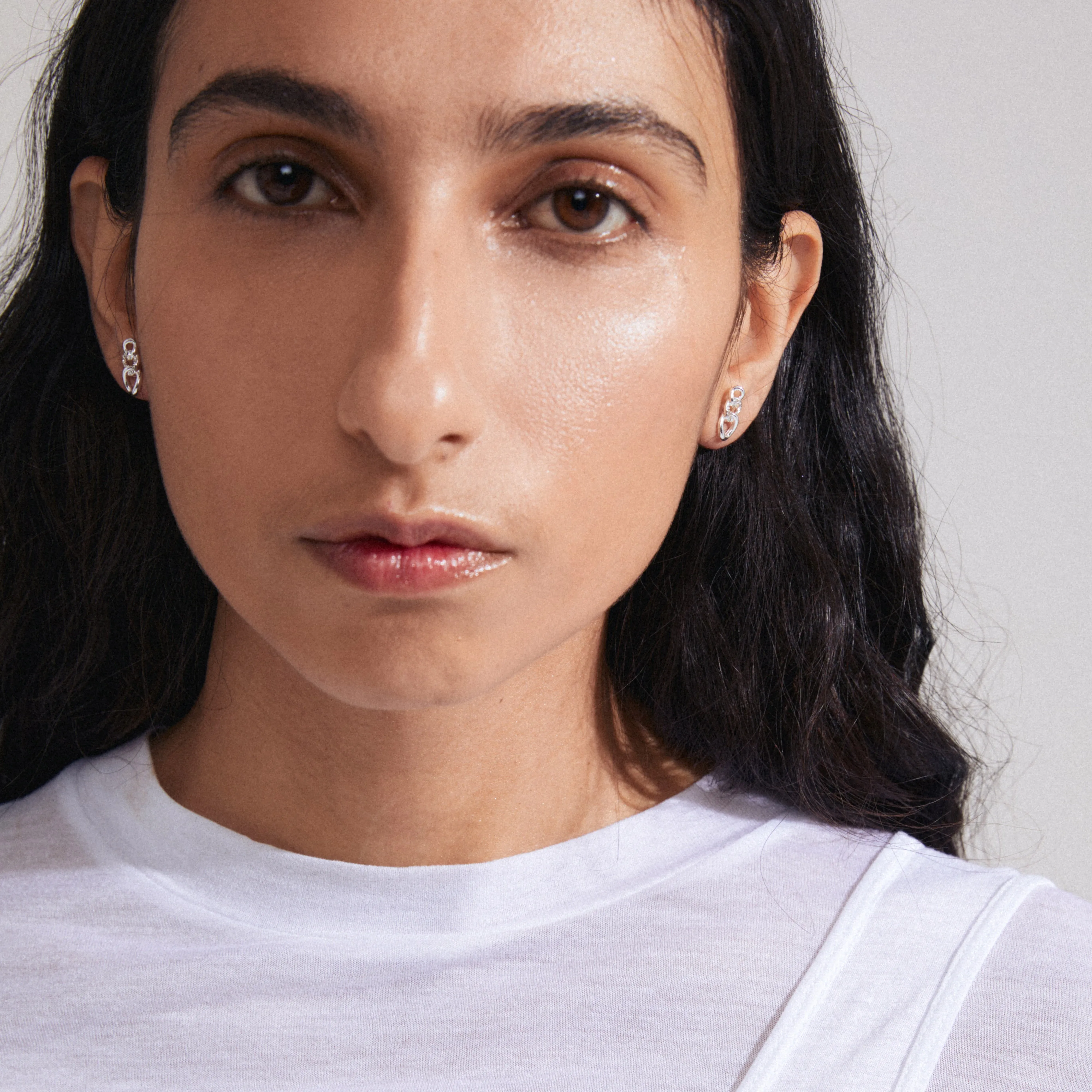WRENLEY earrings silver-plated