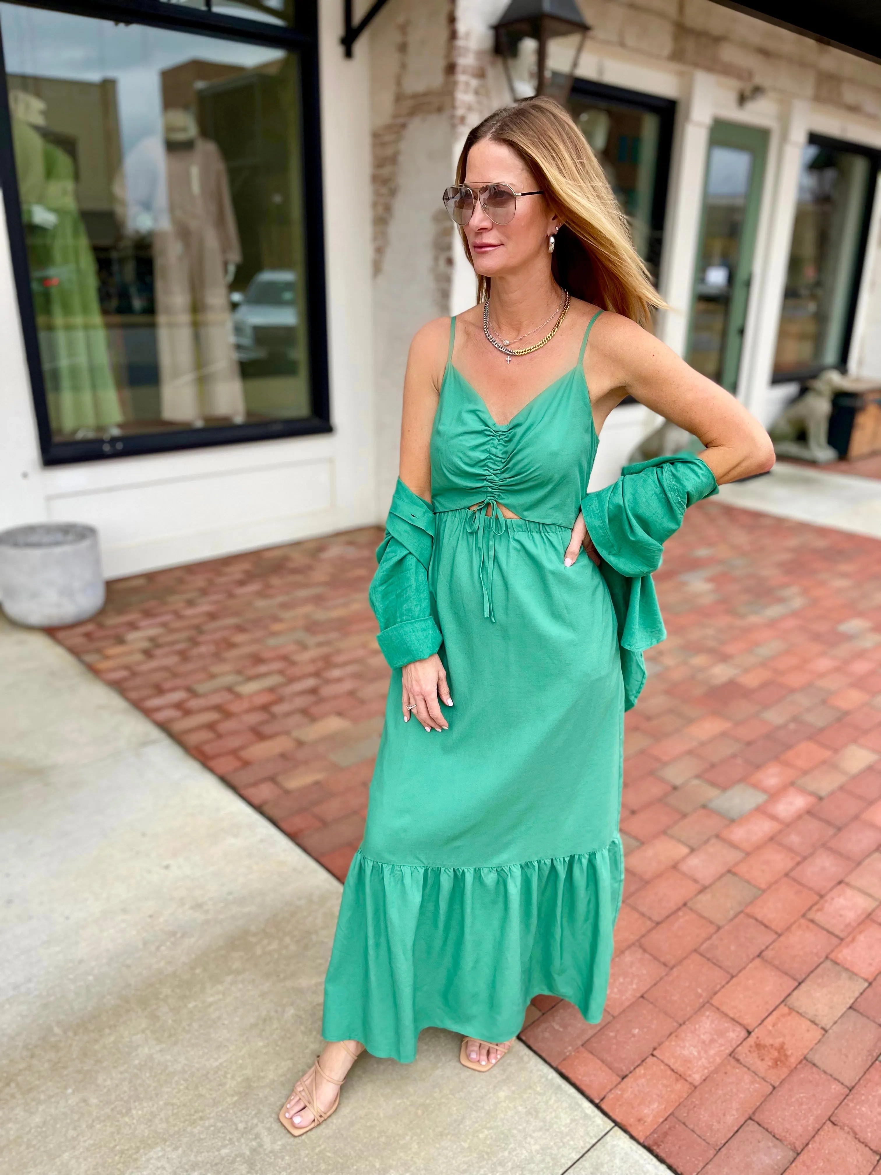 Z Supply | Winslet Maxi Dress Green