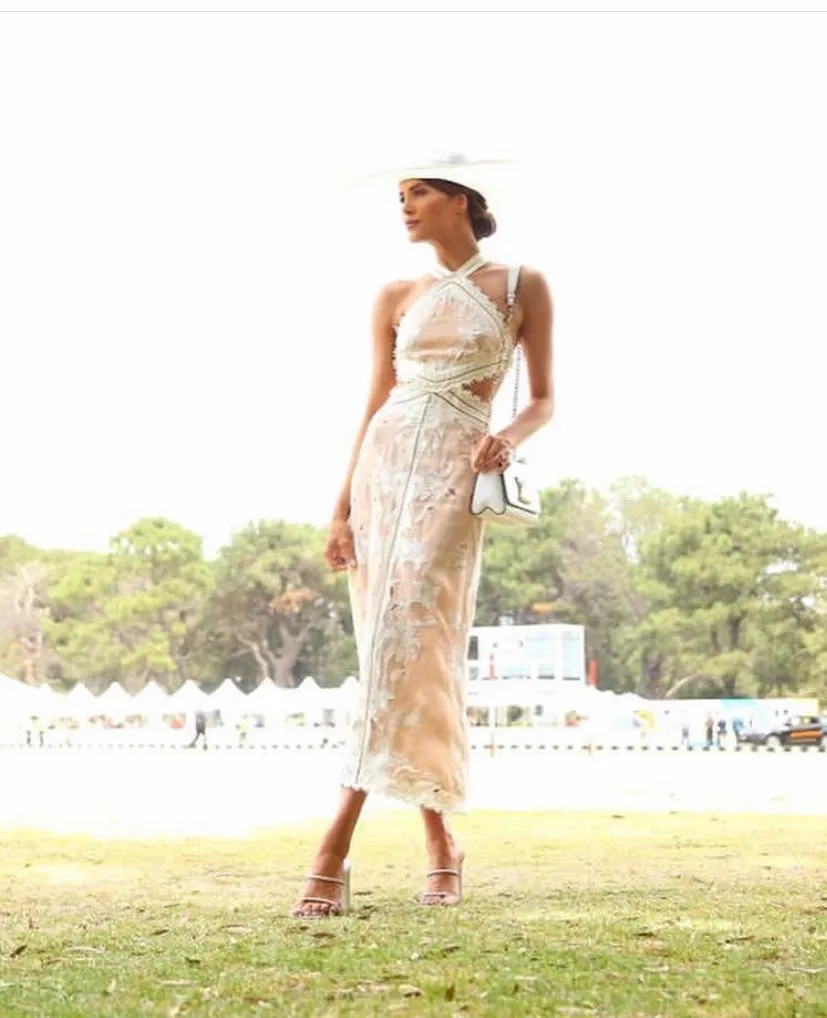 Zimmermann Corsage Lily Midi Dress (For Hire)