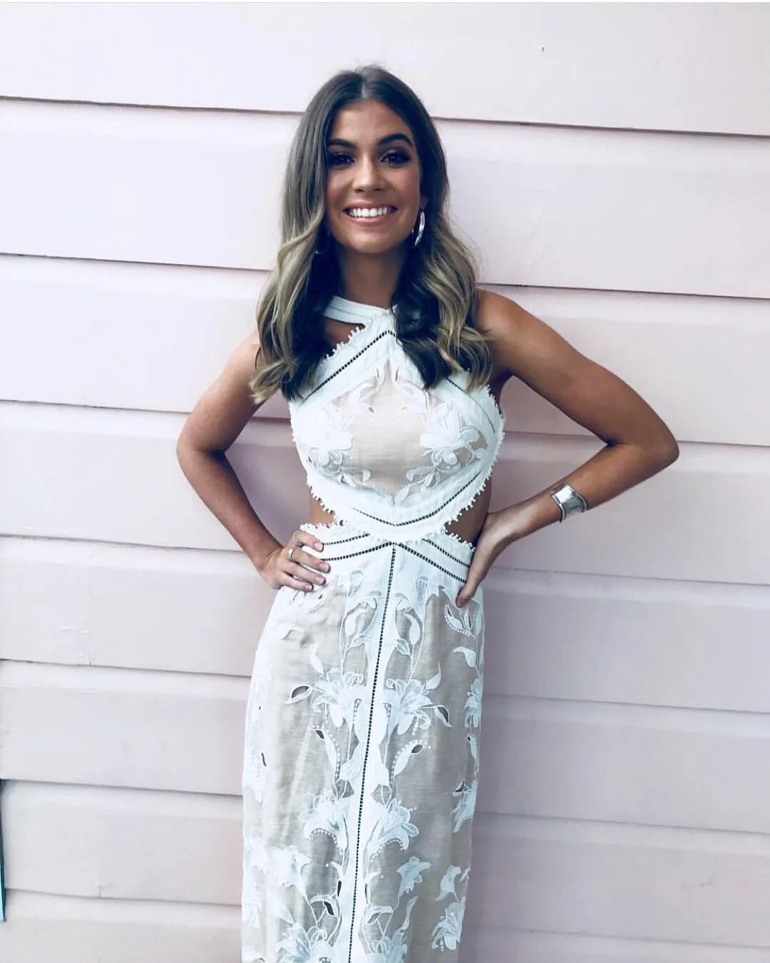 Zimmermann Corsage Lily Midi Dress (For Hire)