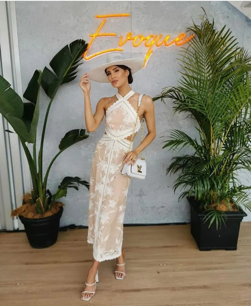 Zimmermann Corsage Lily Midi Dress (For Hire)